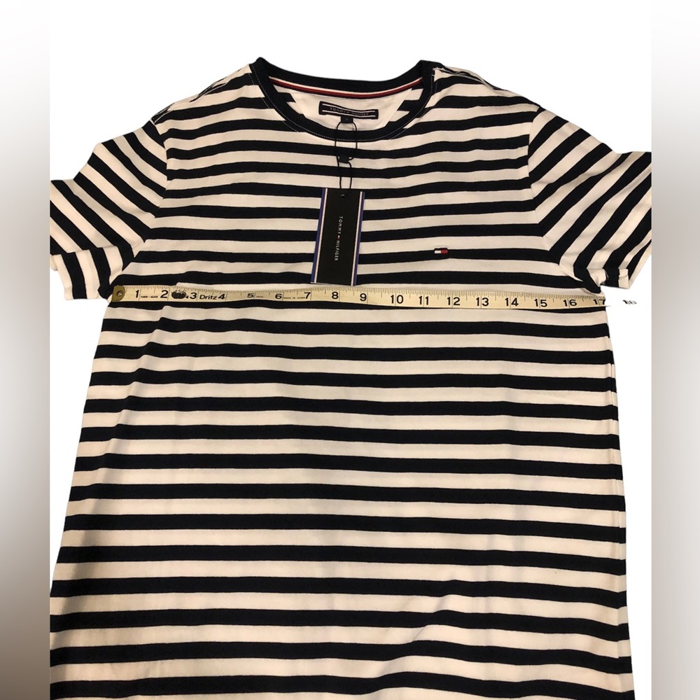 TOMMY HILFIGER Basic Striped T-Shirt - Picture 7 of 8